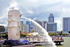 merlion singapour